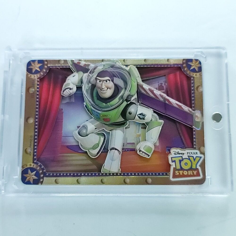 Buzz Lightyear Disney 100 Pixar 37th Oscars Trading Card 3D Action Cell